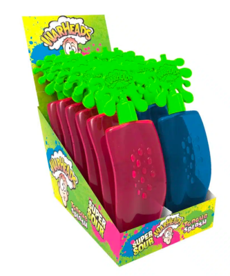 WARHEADS TONGUE SPLASH SOUR 24X40G