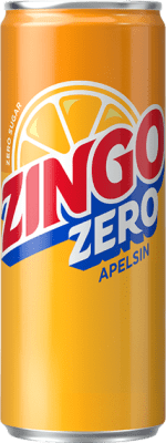 Zingo Apelsin Zero 33cl burk sockerfri apelsinläsk 20-pack