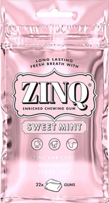 ZINQ Sweetmint – tobaksfria nikotinpåsar med söt mintsmak i 15-pack.