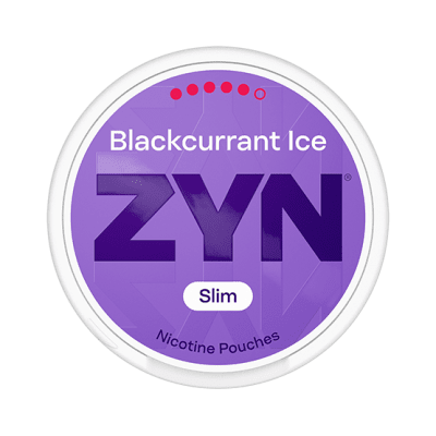 ZYN Blackcurrant Ice S5 – Bärig och frisk nikotinpåse