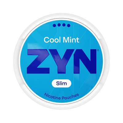 ZYN Cool Mint Slim S4 5-Pack – tobaksfria nikotinportioner med extra stark mintsmak