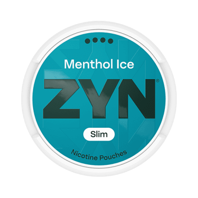 ZYN Menthol Ice Slim S4 5-Pack – tobaksfria nikotinportioner med mentolsmak