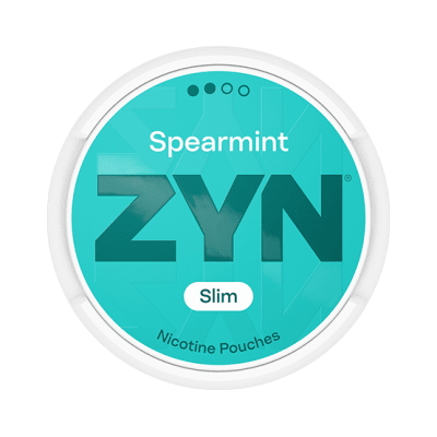 ZYN Spearmint Slim S2 5-Pack – tobaksfria nikotinportioner med spearmintsmak