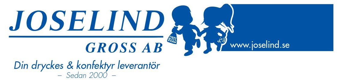 Joselind Gross AB logotyp – din dryckes- och konfektyrleverantör